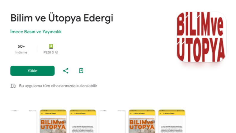 Bilim ve Ütopya E-Dergi
