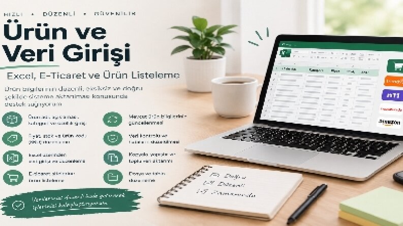 Ürün ve Veri Girişi | Excel, E-Ticaret ve Ürün Listeleme