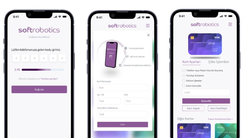 Mobil ve Dashboard Fintech App
