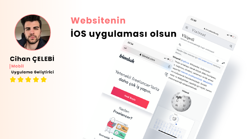 Websitenin İOS Uygulaması olsun