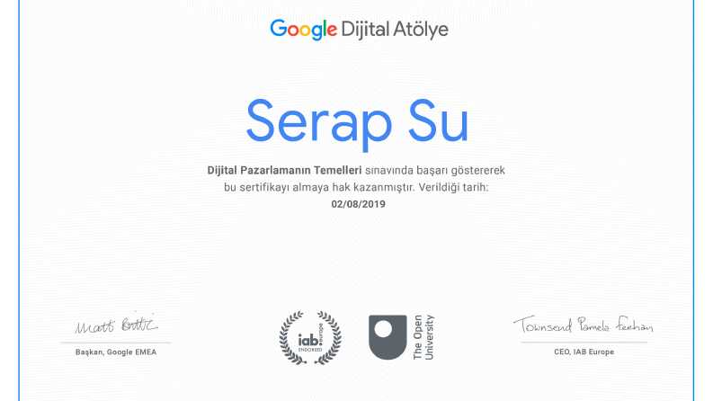 Google Certificate