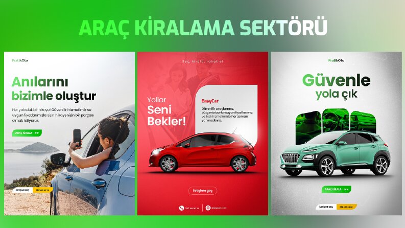 Araç kiralama tasarım