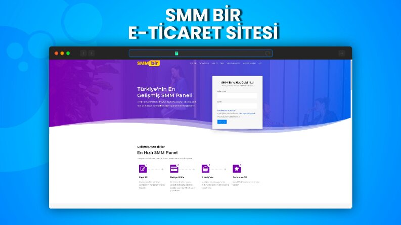 SMM Bir E-Ticaret Sitesi