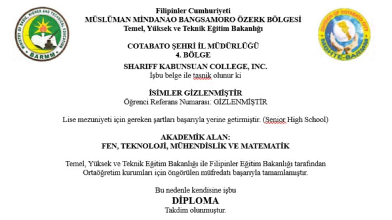 Diploma ve Transkript Çevirisi