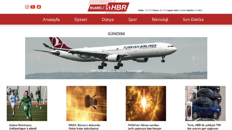 Rumeli Haber Sitesi