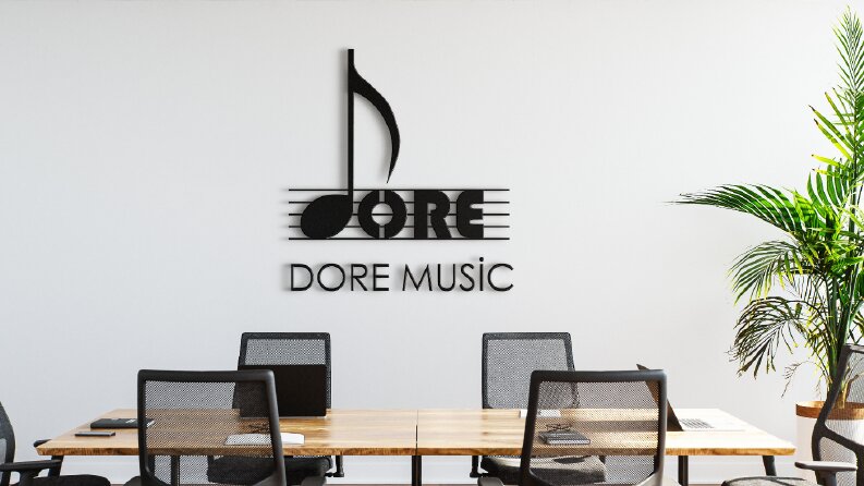Müzik Akademisi İçin Logo