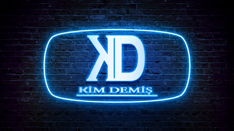 neon logo tasarımı