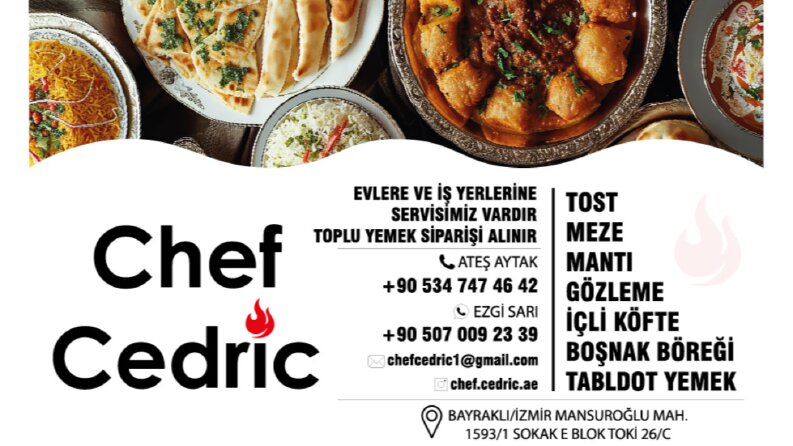 Chef Cedric - Kartvizit Tasarımı
