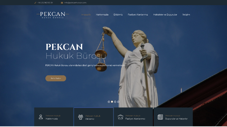 Hukuk Bürosu - Web Sitesi