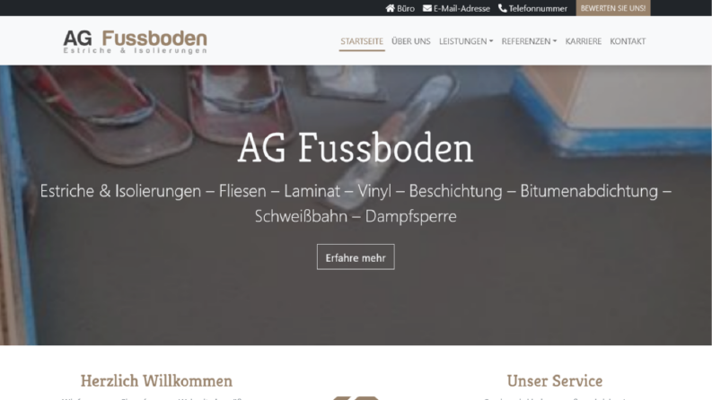 Agfussboden