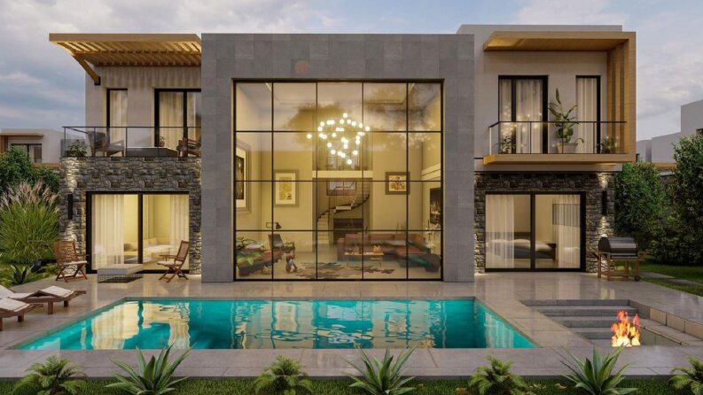 Villa Tasarımı ve Render