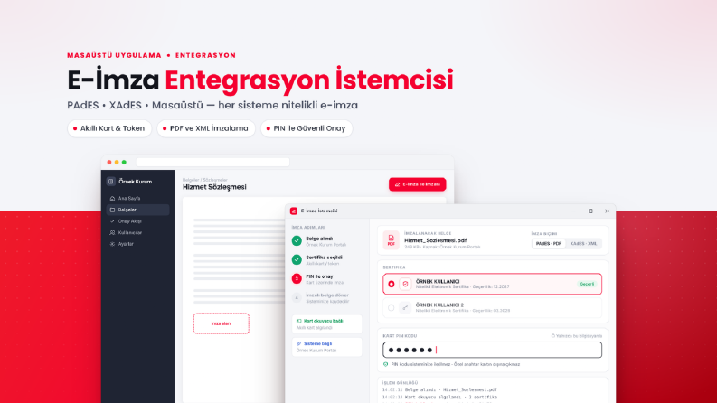 E-İmza Entegrasyon İstemcisi
