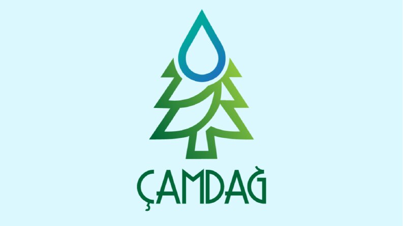 Çamdağ Maden Suyu Logo Tasarımı