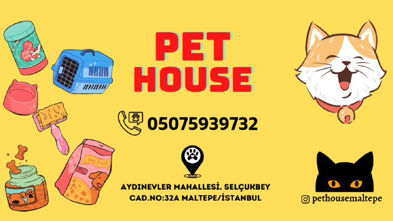 Pet house web site banner