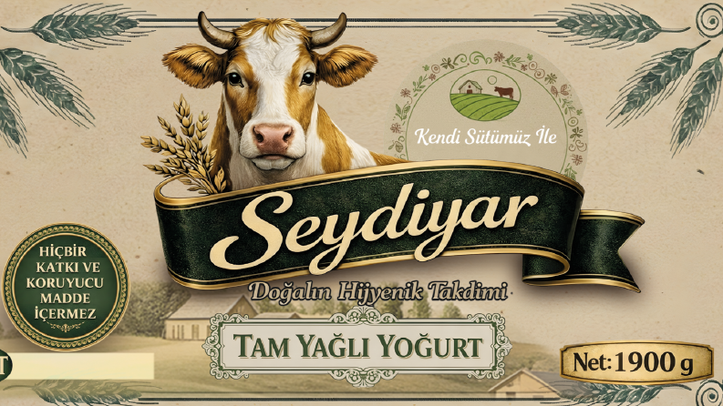 Seydiyar El Yapımı Yoğurt - Ambalaj
