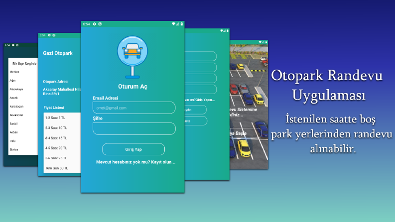Otopark Randevu Uygulaması