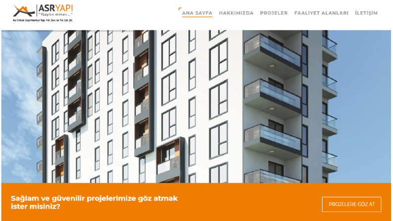 Asr Yapı Wordpress Tasarım
