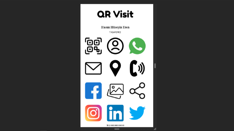 Qr Kod Kartvizit Yazılımı