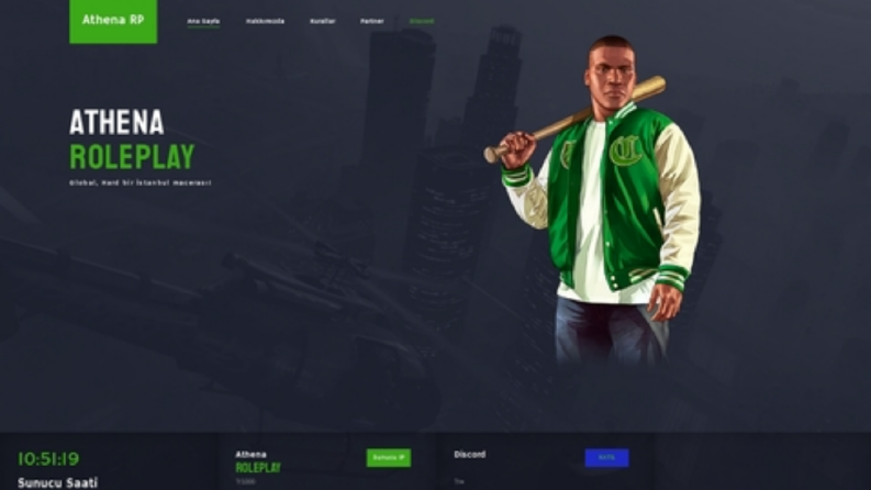 Fivem Roleplay Sunucusu Web Sitesi