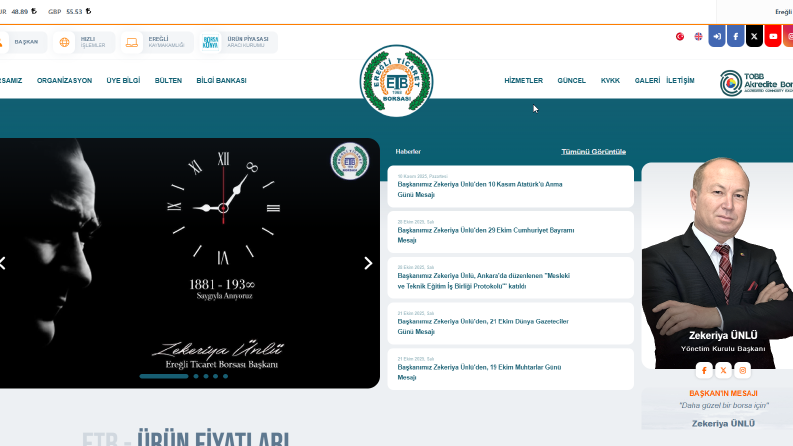 Ereğli Ticaret Borsası