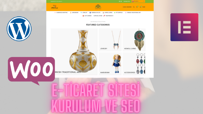 Wordpress İle E-Ticaret Sitesi Kurulumu Ve SEO