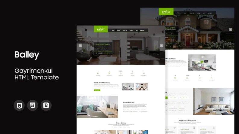Profesyonel Emlak Web Sitesi
