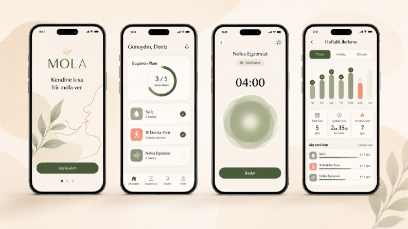 MOLA – Sağlıklı Yaşam Mobil Uygulaması