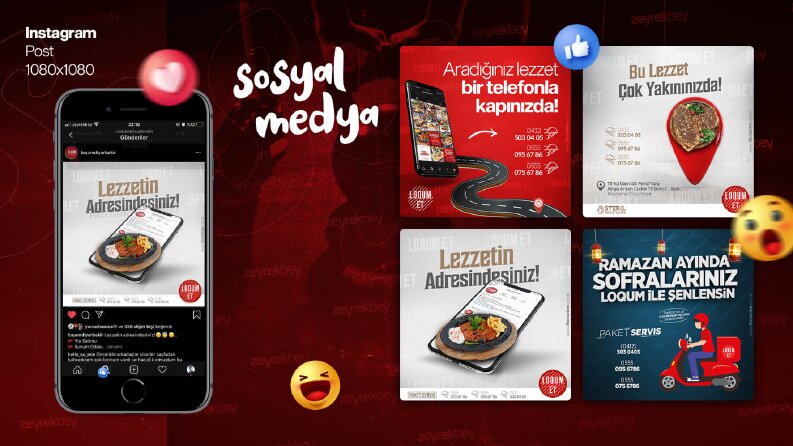 Loqum ET Sosyal Medya Çalışmaları
