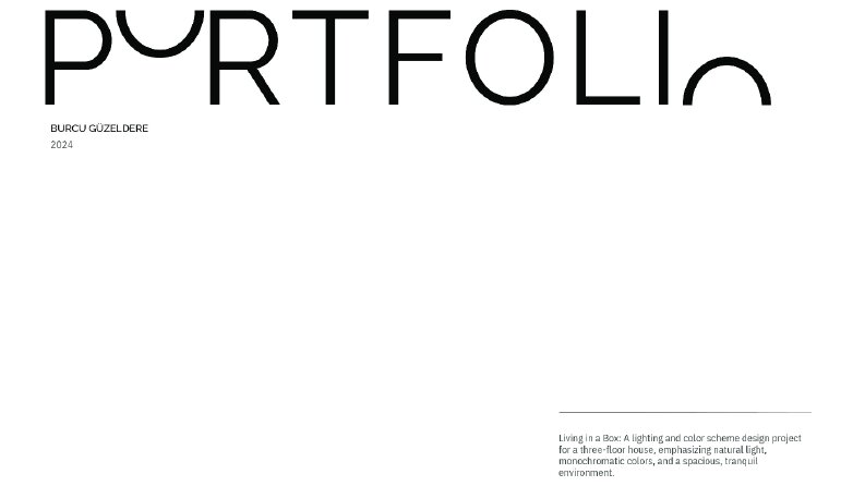 mimari portfolyo/katalog 