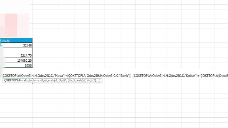 Excel işleri