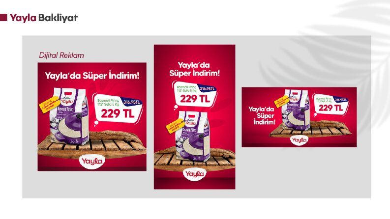 Yayla Bakliyat Dijital Reklam