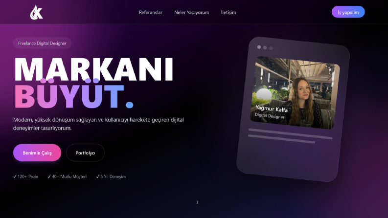 Portfolio - Tasarımcı