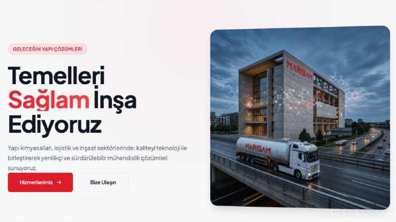 Marisam | İnşaat ve Lojistik Kurumsal Web Sitesi