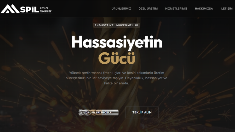 Kurumsal Büyük Ölçekli Sanayi Firması Projesi