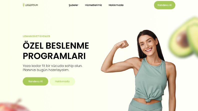 Diyetisyen - Websitesi Tasarımı
