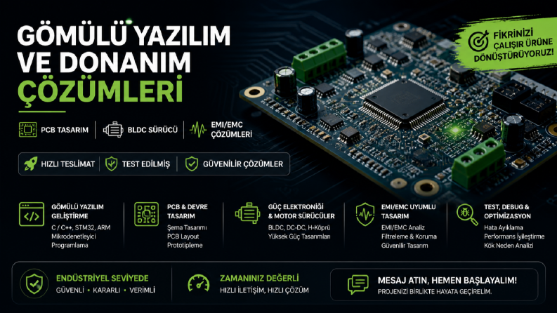 Gömülü Sistem ve Elektronik Tasarım Projesi