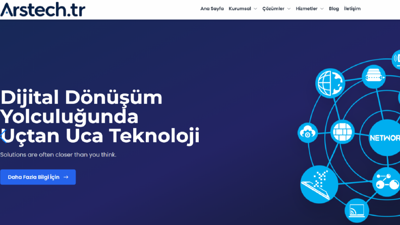 Ars Tech:  Modern Teknoloji Web Sitesi