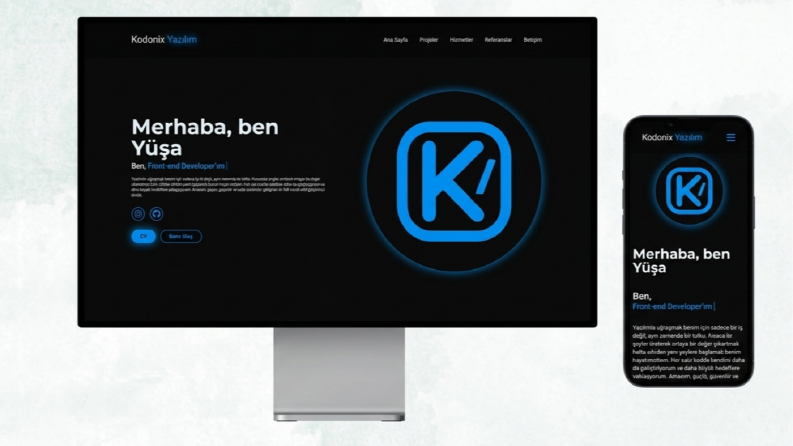 Tek Sayfalık Web Sitesi