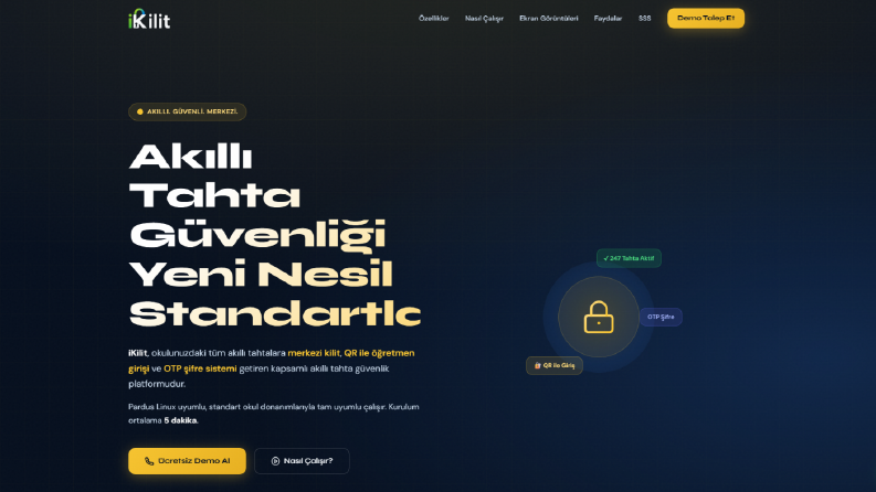 iKilit - Akıllı Tahta Yönetim Yazılımı