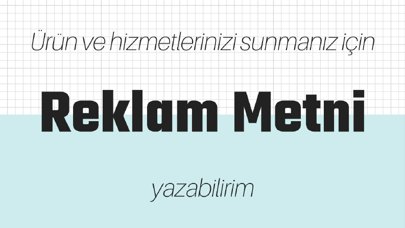 İş örneğim
