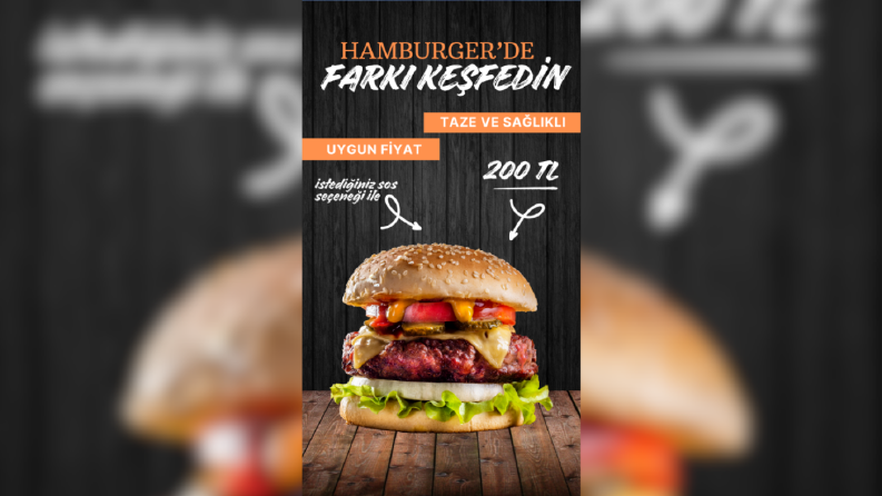 Hamburgerci - Hikaye Çalışması