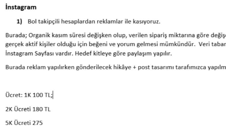 İş örneğim