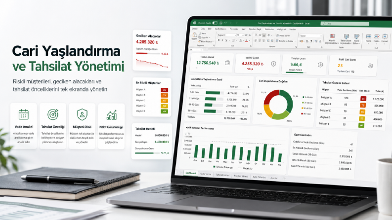 Cari Yaşlandırma ve Tahsilat Yönetim Sistemi