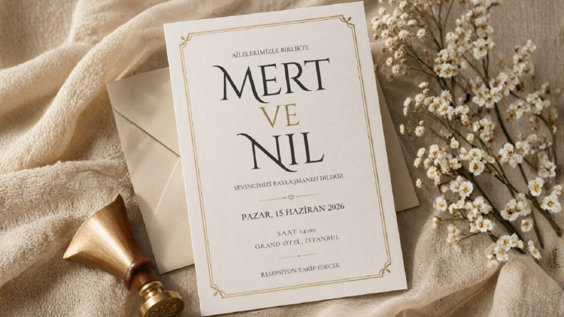 Premium Dijital Davetiye Portfolyosu