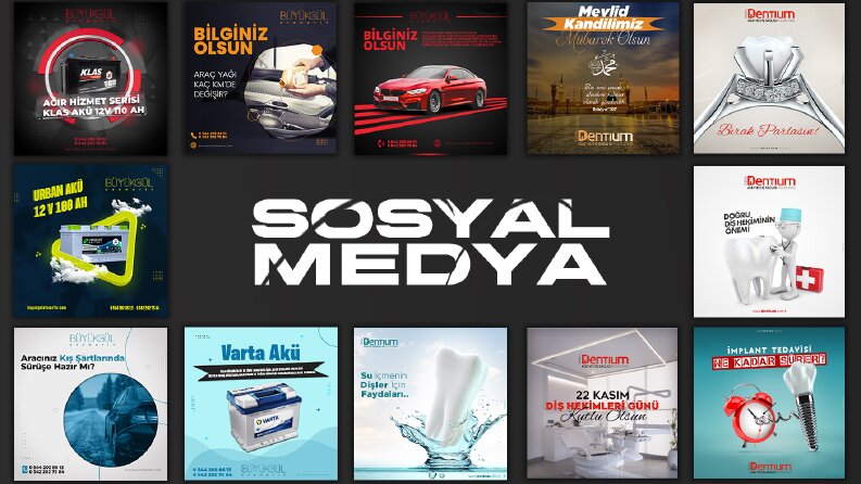 Sosyal Medya Tasarımları