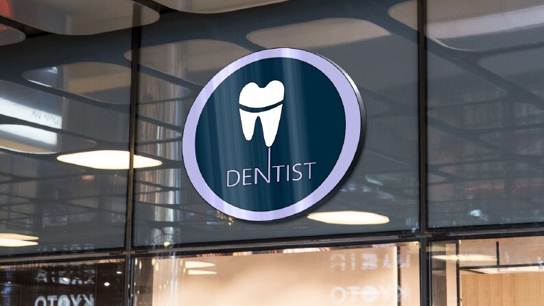 Dişçi logo tasarımı