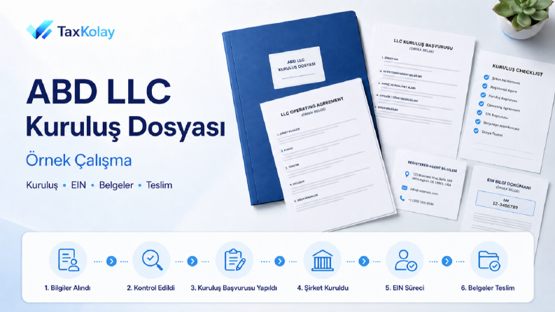 ABD LLC Kuruluş Süreci – Örnek Çalışma
