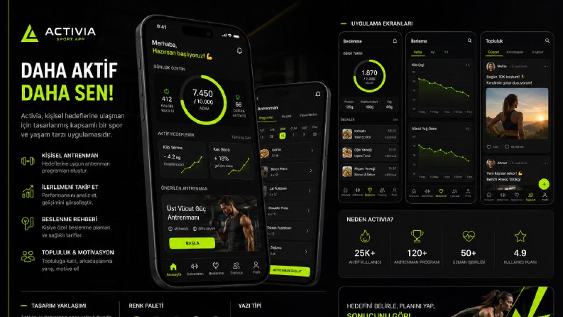Mobil Uygulama UI/UX Tasarımları