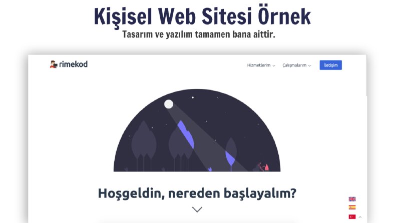 Kişisel web sitem