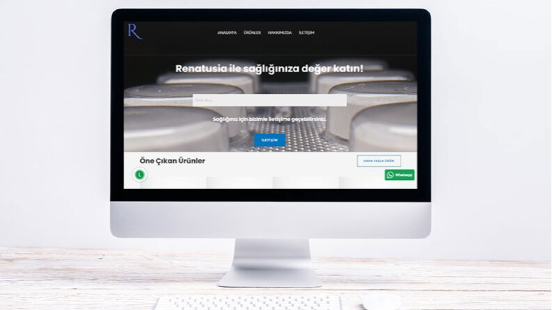 Ürün Tanıtım Web Sitesi